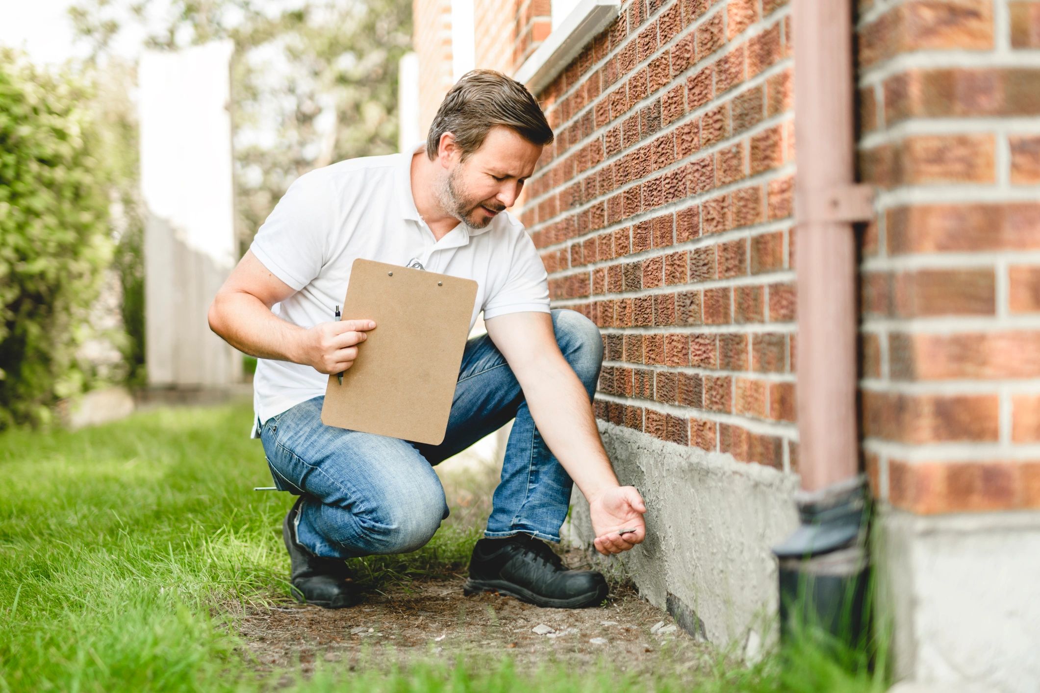 Home service project focusing on exterior maintenance